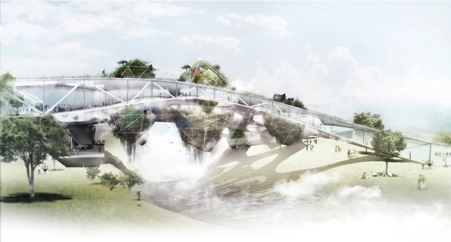 LINKS BRIDGING RIVERS競圖圖像