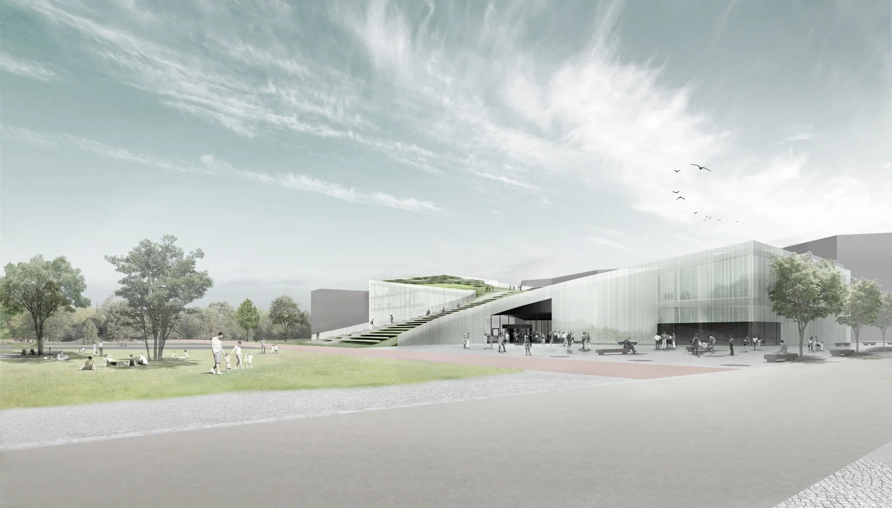 Competition Helsinki Central Library競圖圖像