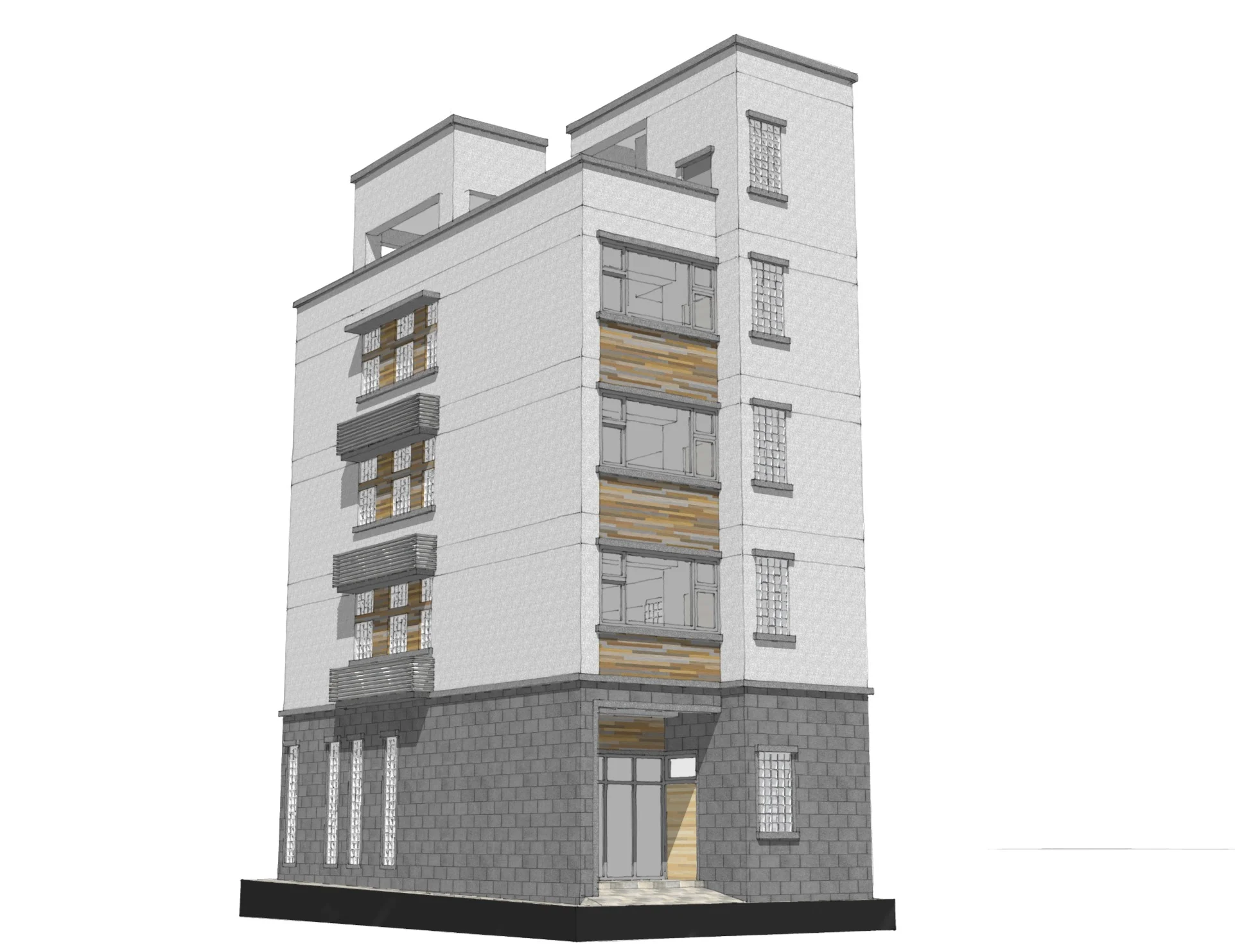 介壽段集合住宅新建｜設計模擬