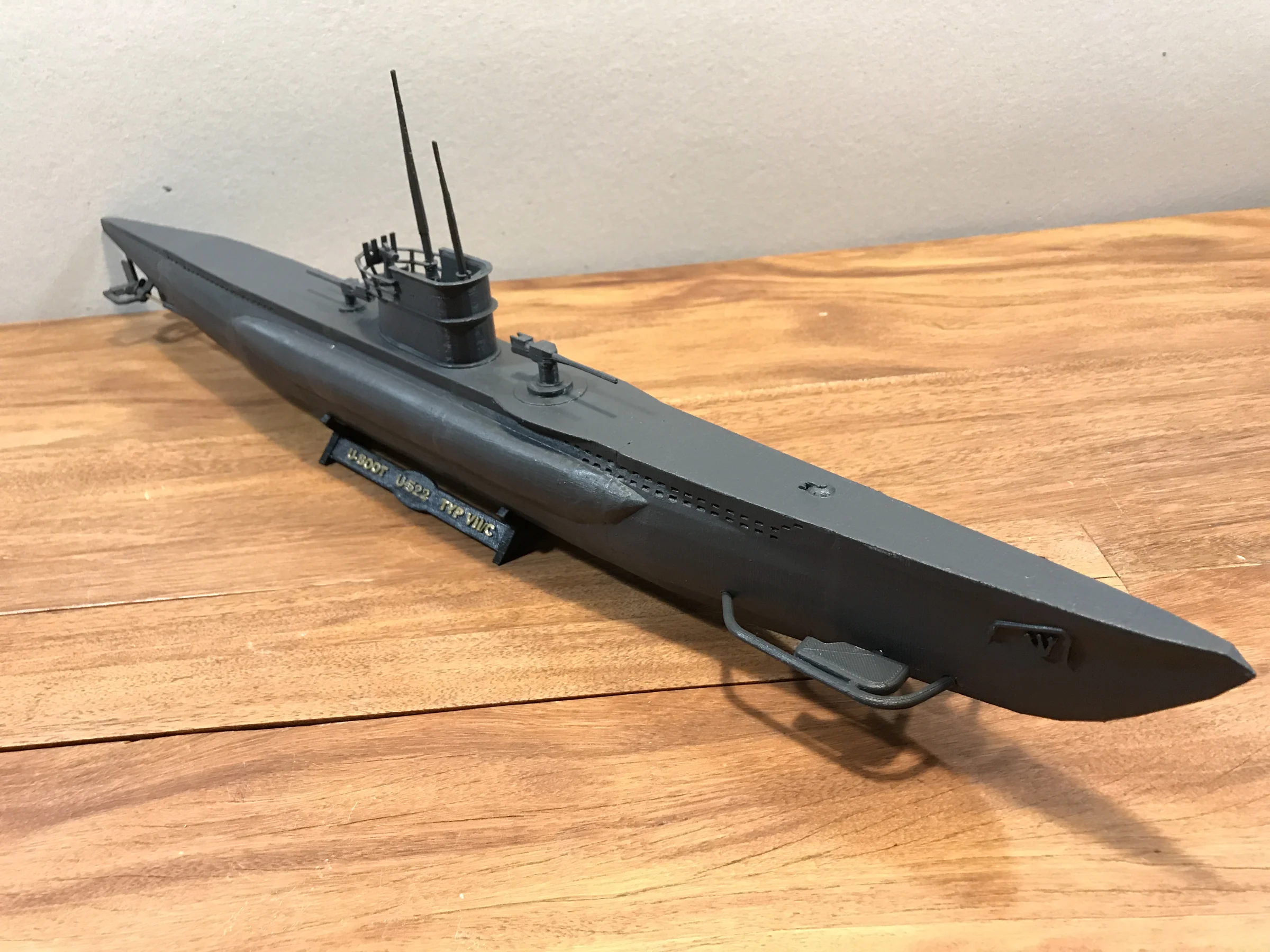 世界大戰 U-BOOT｜1.75 PLA、ATOM 2.5EX、壓克力漆｜手作紀錄