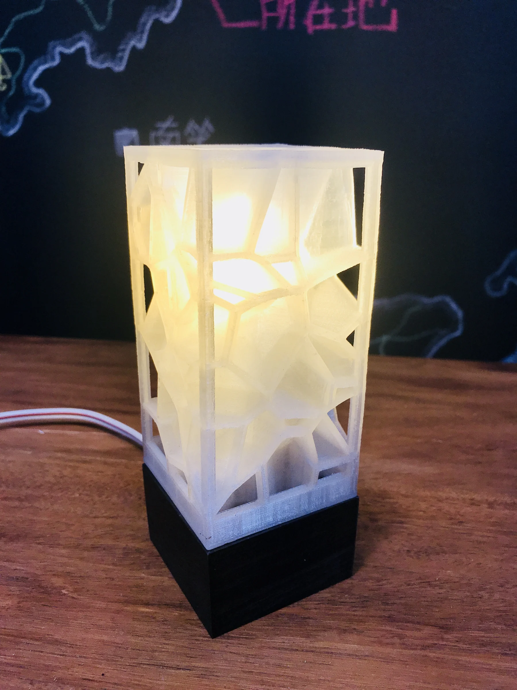 LED 氣氛燈｜1.75 PLA、ATOM 2.5EX、半透明材質｜手作紀錄