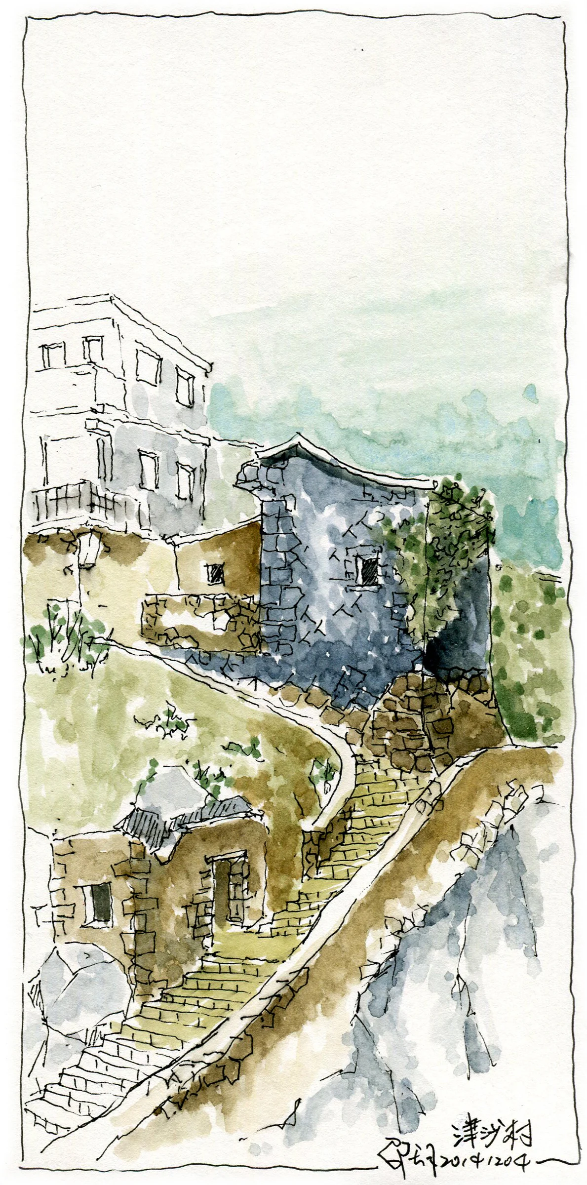 津沙村｜2014.12.04｜手作紀錄
