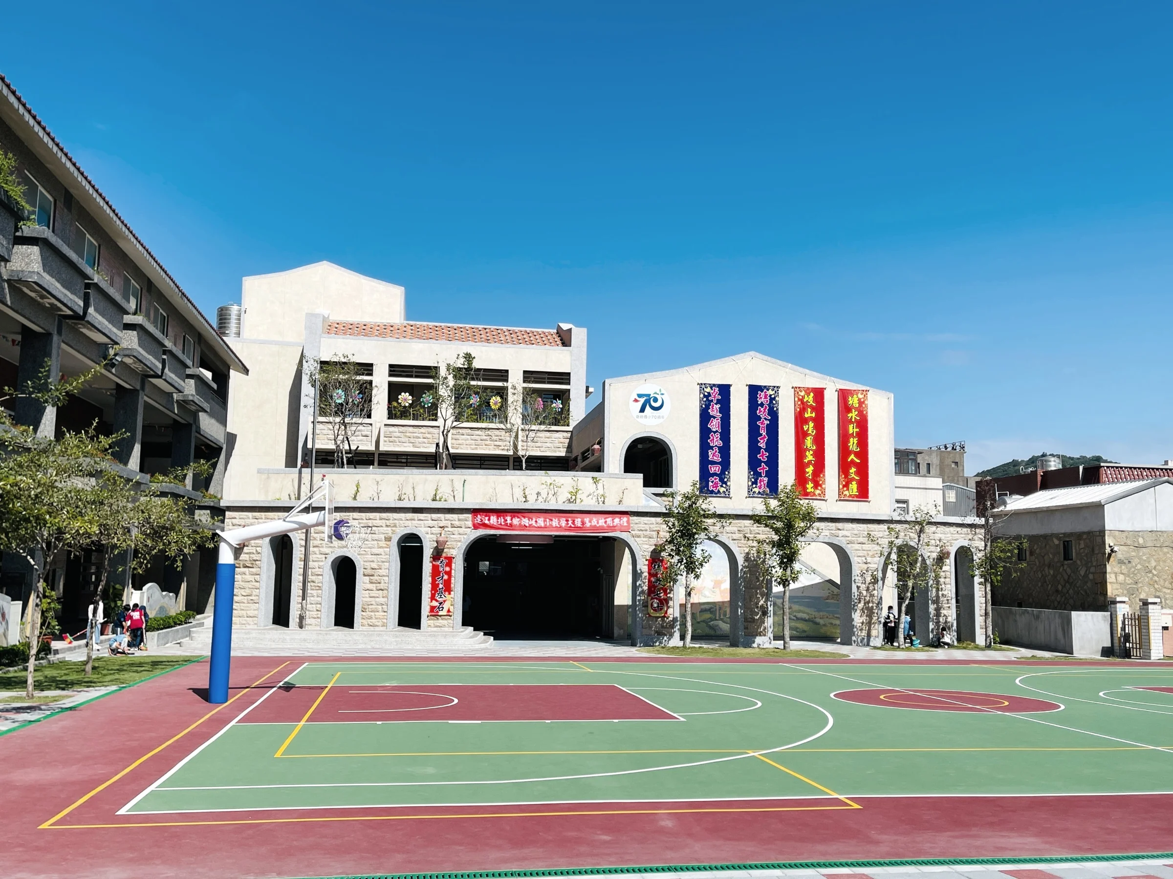 塘岐國小教學大樓新建｜實景照片