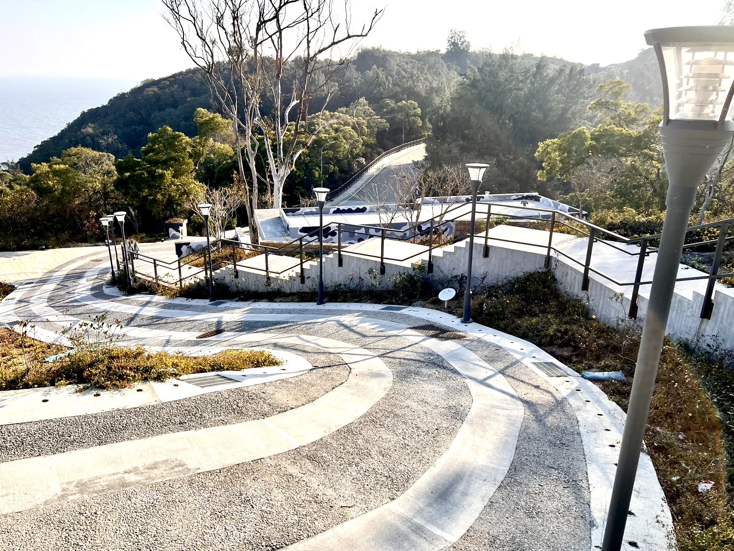 曲線步道另一視角｜空間影像
