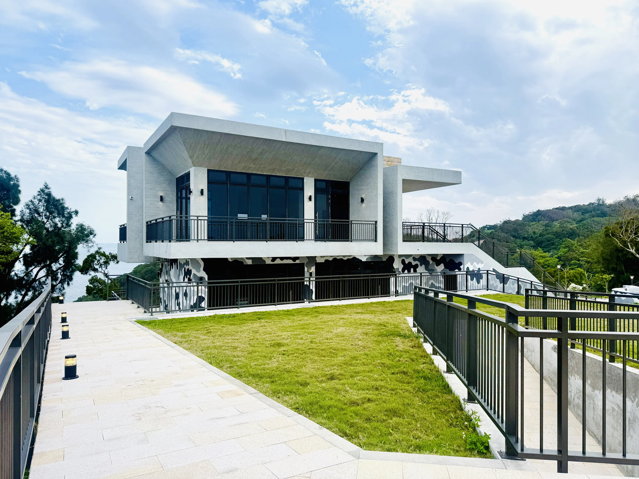觀景建築正面｜空間影像