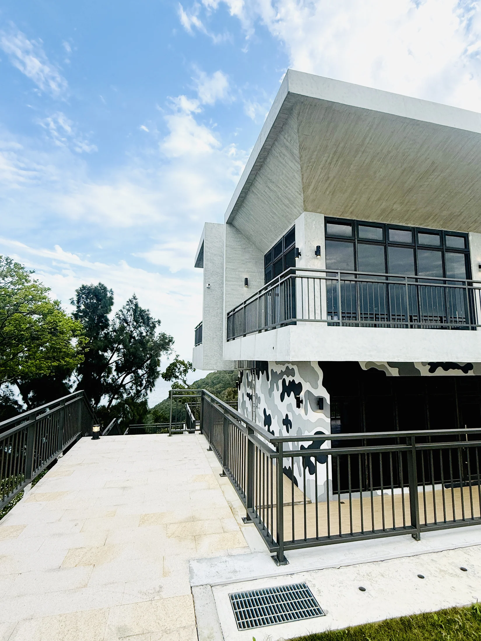觀景建築側面｜空間影像