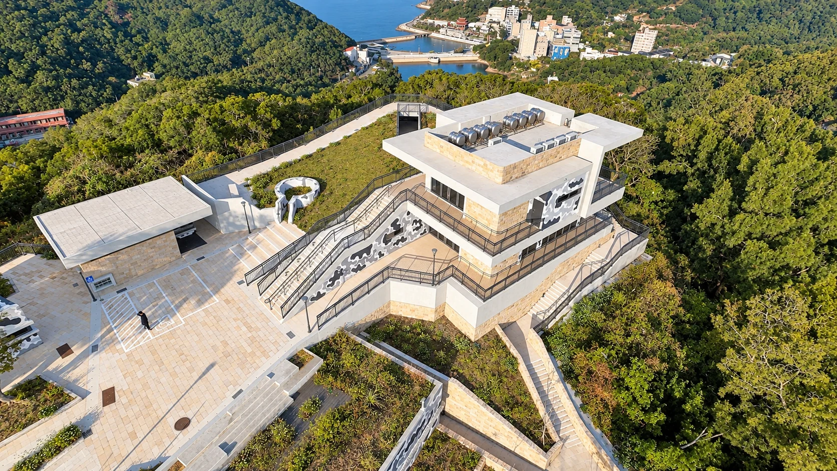 園區上層空拍另一版本｜空間影像